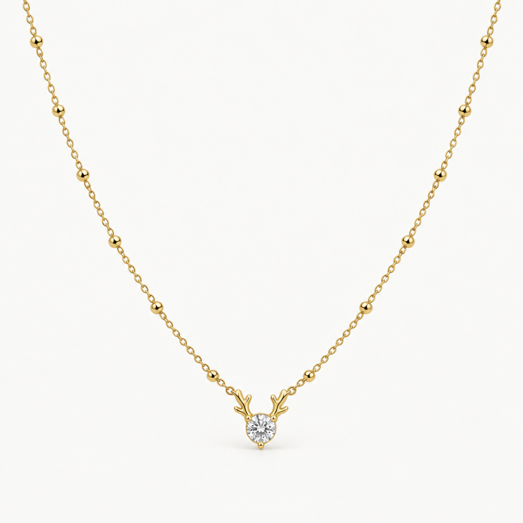Fawn Pendant Necklace