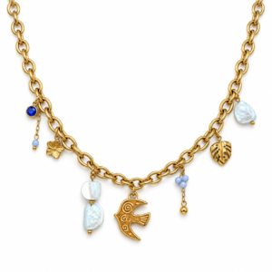 Charm's waterproof Necklace